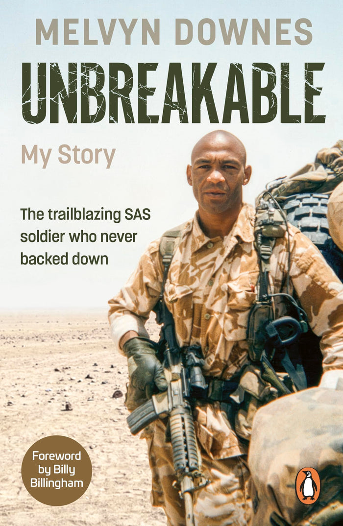 Unbreakable by Melvyn Downes - Paperback cover