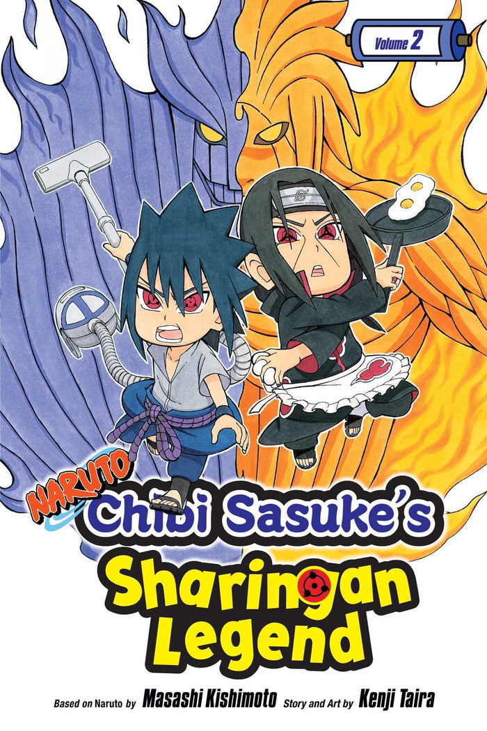 Naruto: Chibi Sasuke's Sharingan Legend, Vol. 2: Two-Man Cell!! by Masashi Kishimoto - Paperback cover