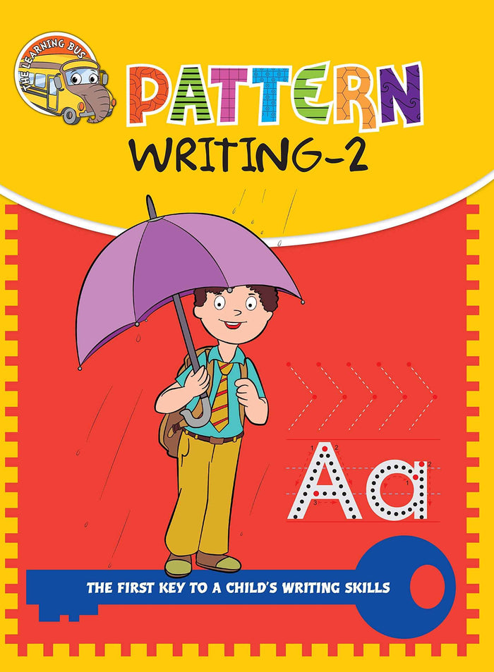 Front cover of the book 'PATTERN WRITING - 2' by Omkidz.