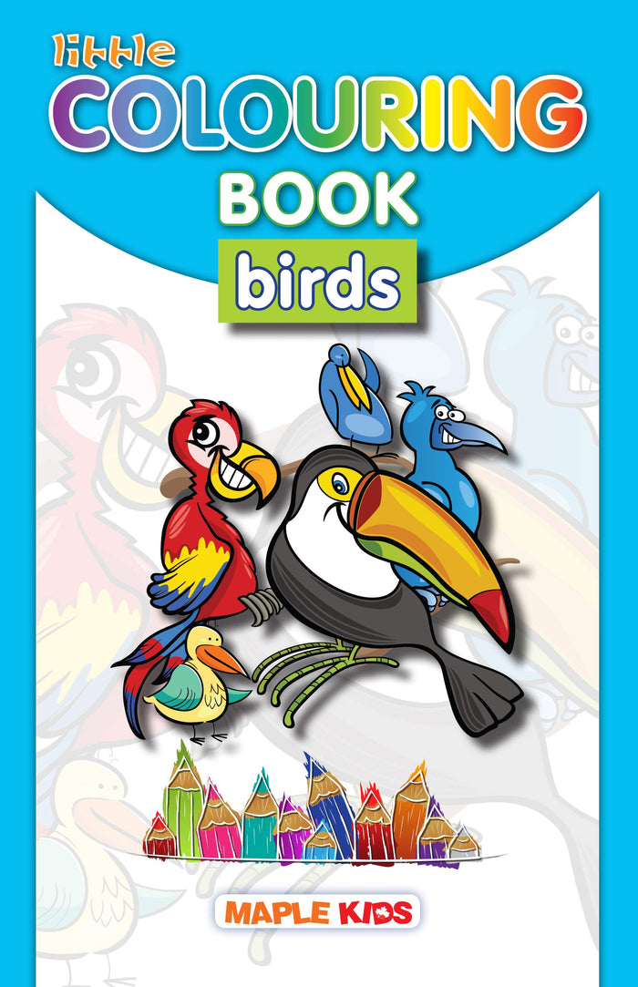 Little Colouring Book - Birds by Maple Press - Paperback cover