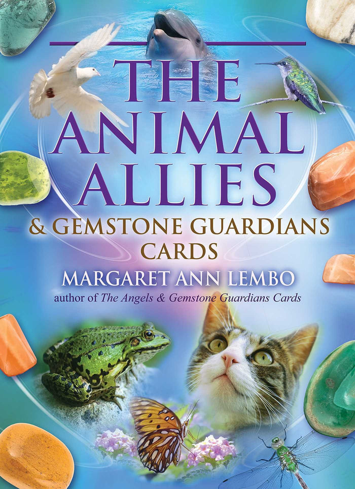 The Animal Allies and Gemstone Guardians Cards by Margaret Ann Lembo - Cards cover