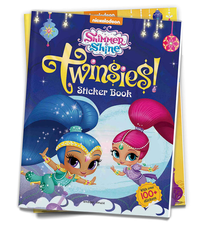 Twinsies - Sticker Book For Kids (Shimmer And Shine) by Wonder House Books - Paperback cover