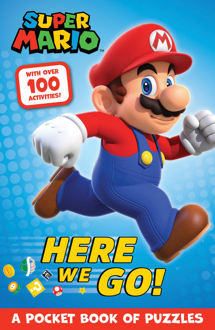 Farshore Official Super Mario Here We Go!. by Nintendo - Paperback cover