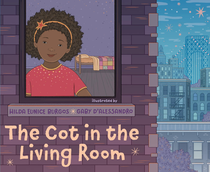The Cot in the Living Room by Hilda Eunice Burgos - Hardcover cover