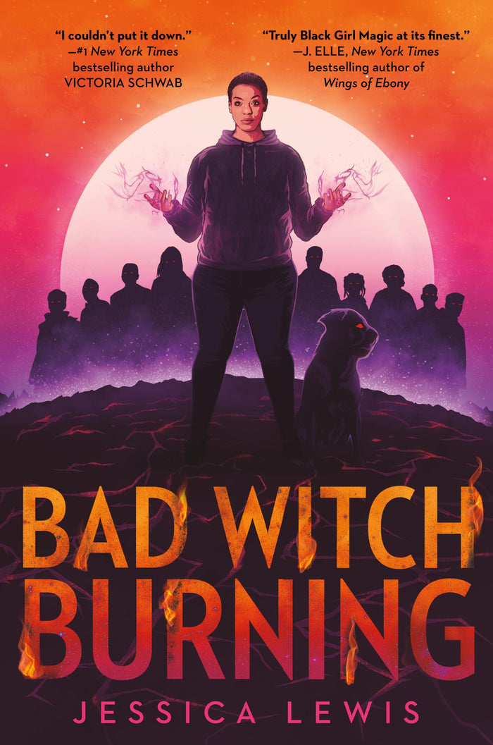 Bad Witch Burning by Jessica Lewis - Paperback cover
