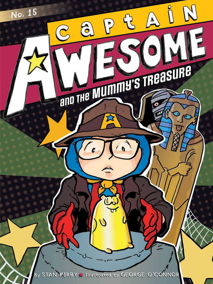 Captain Awesome and the Mummy's Treasure by Stan Kirby - Paperback cover