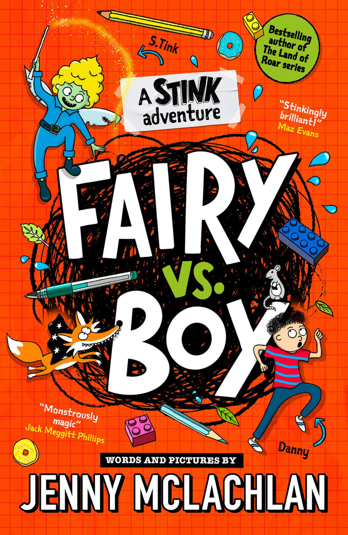 Stink: Fairy vs Boy: A Stink Adventure by Jenny McLachlan - Paperback cover