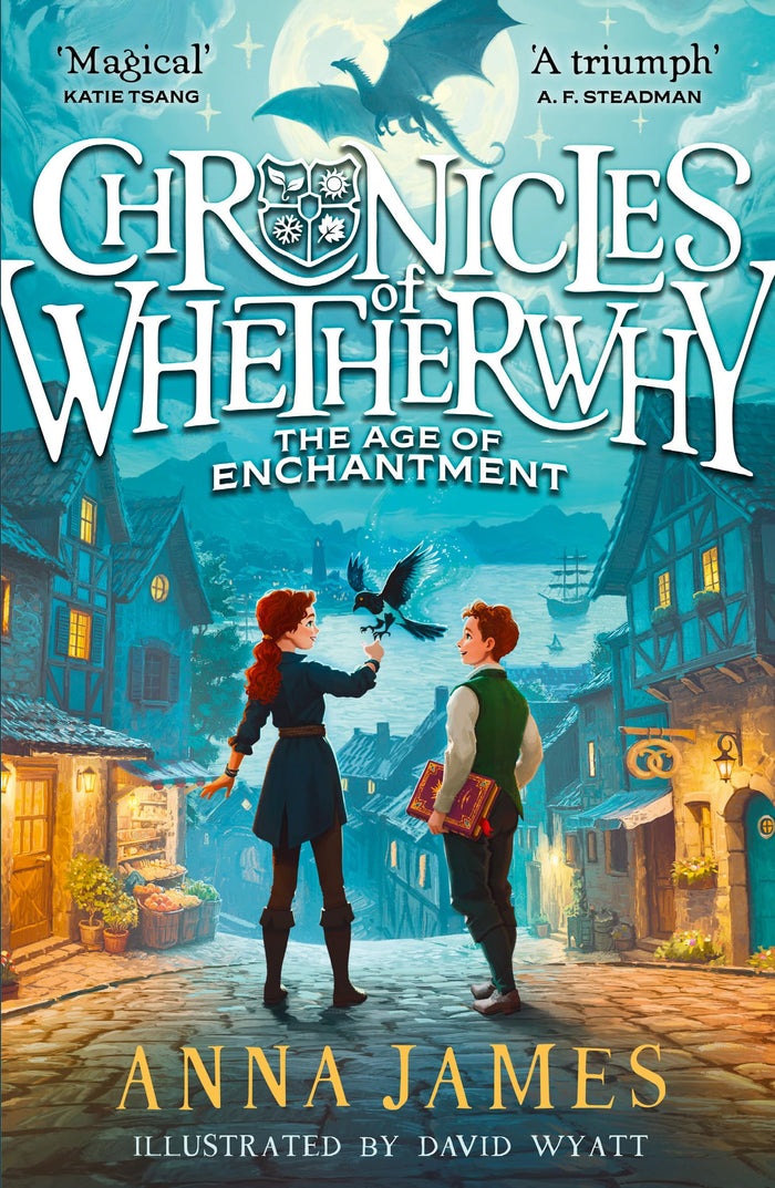 HarperCollins Chronicles of Whetherwhy The Age of Enchantment. by Anna James - Paperback cover