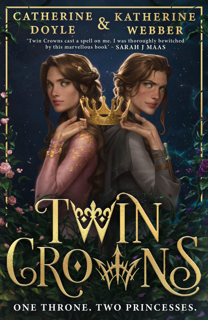 Twin Crowns: The Sunday Times bestselling royal YA fantasy romance. Tik Tok made me buy it!: Book 1 by Katherine Webber - Paperback cover