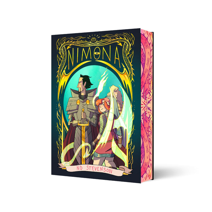 Nimona: 10th Anniversary Collector's Edition: A Special Edition of the Genre-Defining Graphic Novel by ND Stevenson - Paperback cover