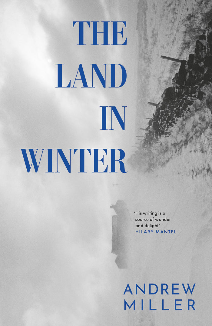 Sceptre The Land in Winter. by Andrew Miller - Paperback cover