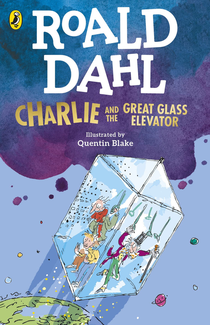 Charlie and the Great Glass Elevator by Roald Dahl - Paperback cover