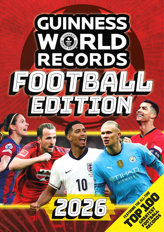 Guinness World Records Football Edition 2026 by Guinness World Records - Paperback cover