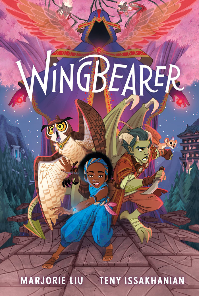 Wingbearer: A Graphic Novel (Wingbearer Saga, 1) by Marjorie Liu - Paperback cover