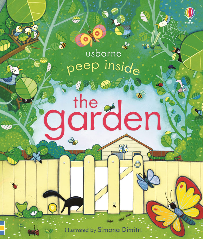 Peep Inside: The Garden by Anna Milbourne - Board Book cover