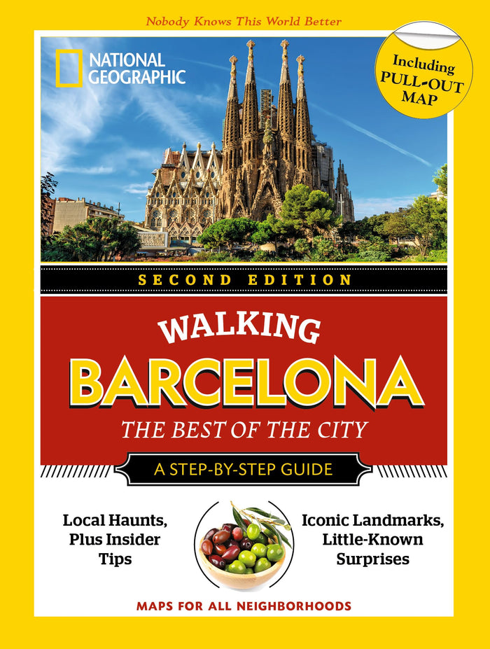National Geographic Walking Barcelona, 2nd Edition by National Geographic - Paperback cover