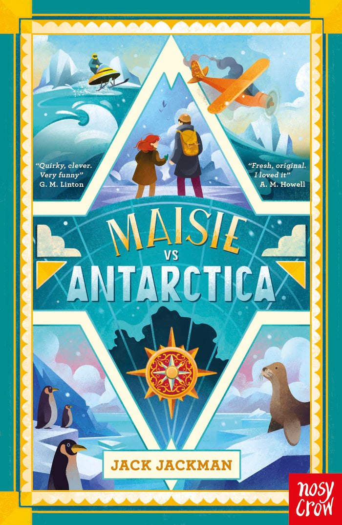 Nosy Crow Maisie vs Antarctica. by Jack Jackman - Paperback cover