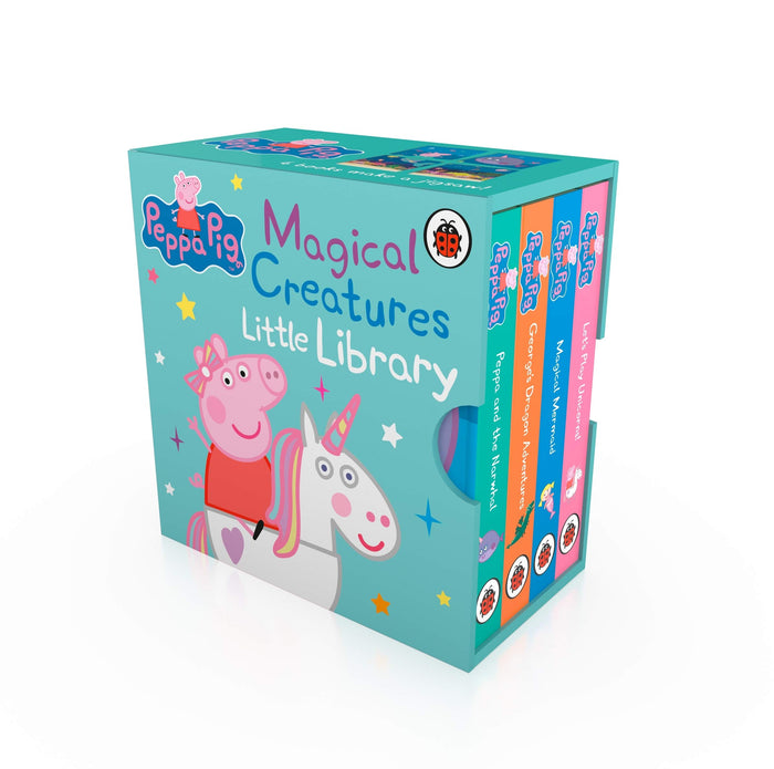 Peppa's Magical Creatures Little Library (Peppa Pig) by Peppa Pig - Hardcover cover
