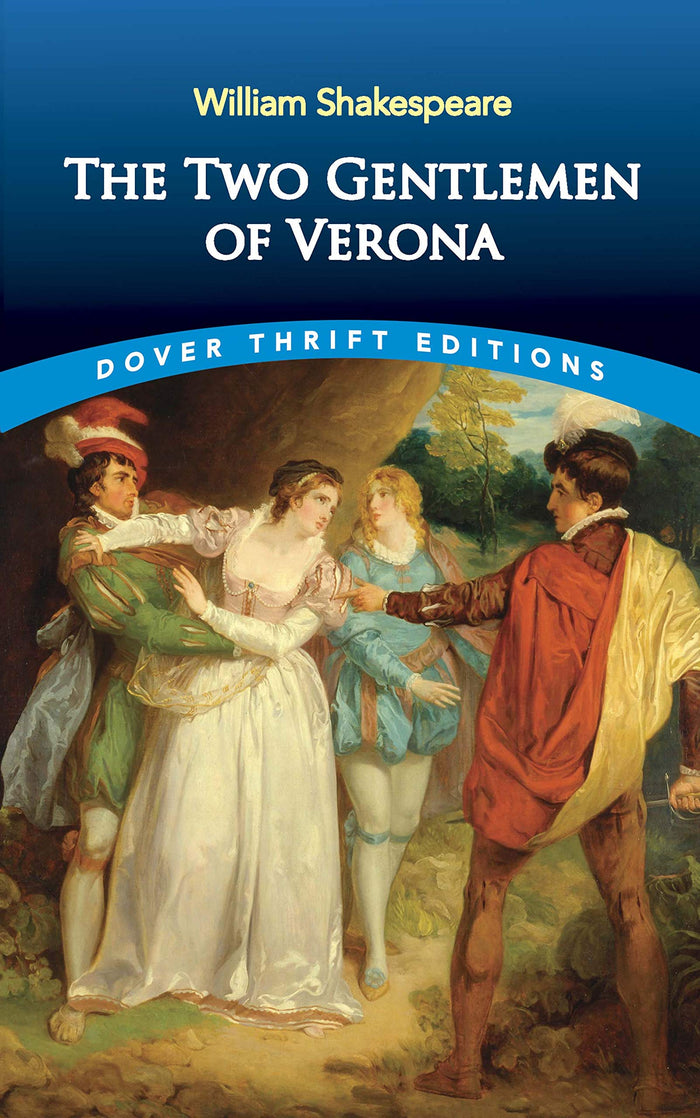 The Two Gentlemen of Verona (Dover Thrift Editions: Plays) by William Shakespeare - Paperback cover