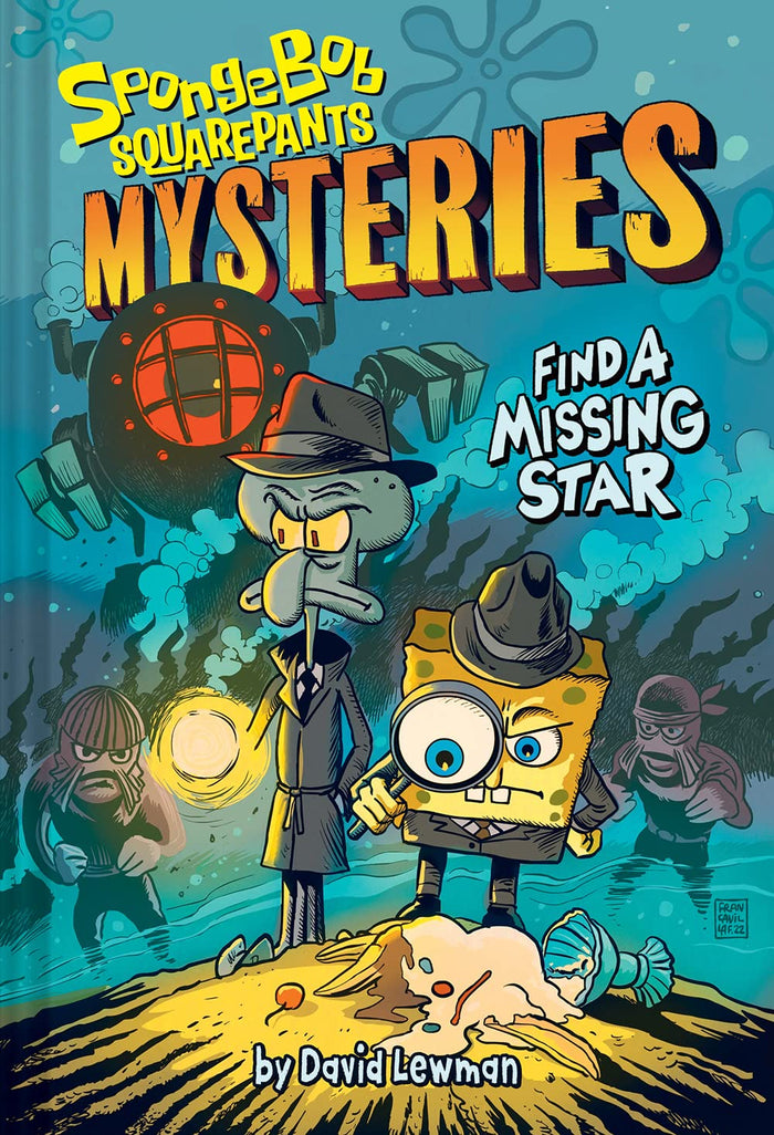 Find a Missing Star (SpongeBob SquarePants Mysteries #1) by Nickelodeon - Hardcover cover