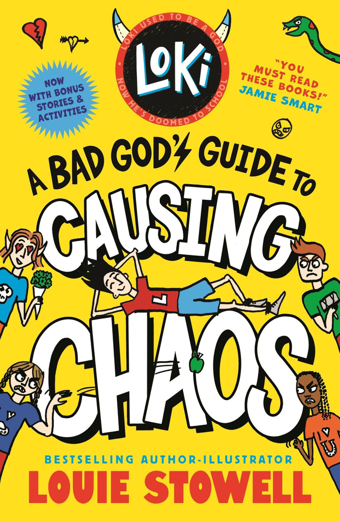 Loki: A Bad God's Guide to Causing Chaos by Louie Stowell - Paperback cover