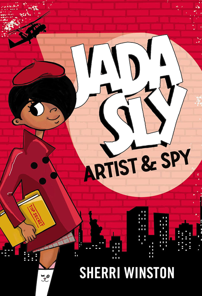 Jada Sly, Artist & Spy by Sherri Winston - Paperback cover