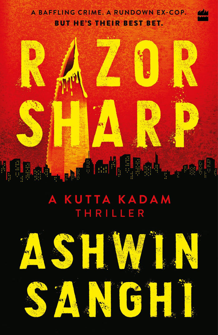 Razor Sharp A Kutta Kadam Thriller by Ashwin Sanghi - Paperback cover