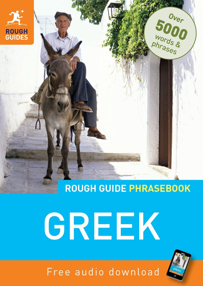 Rough Guide Greek Phrasebook (Rough Guide Phrasebooks) by Rough Guides - Paperback cover