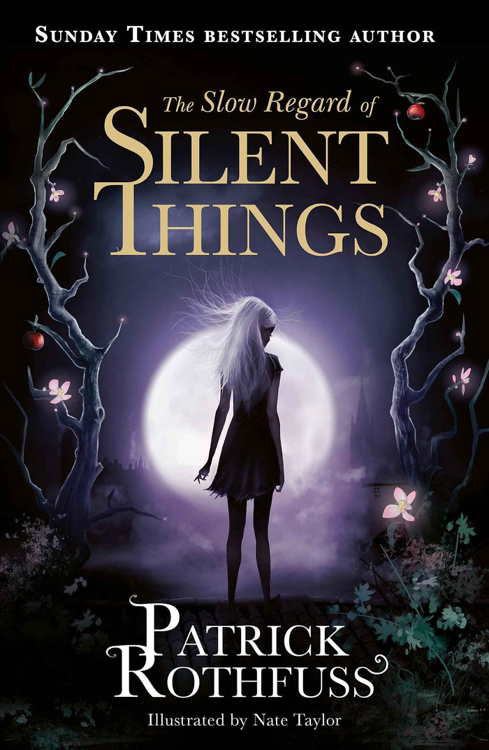Front cover of the Paperback book 'The Slow Regard of Silent Things: A Kingkiller Chronicle Novella Patrick Rothfuss' by Patrick Rothfuss.