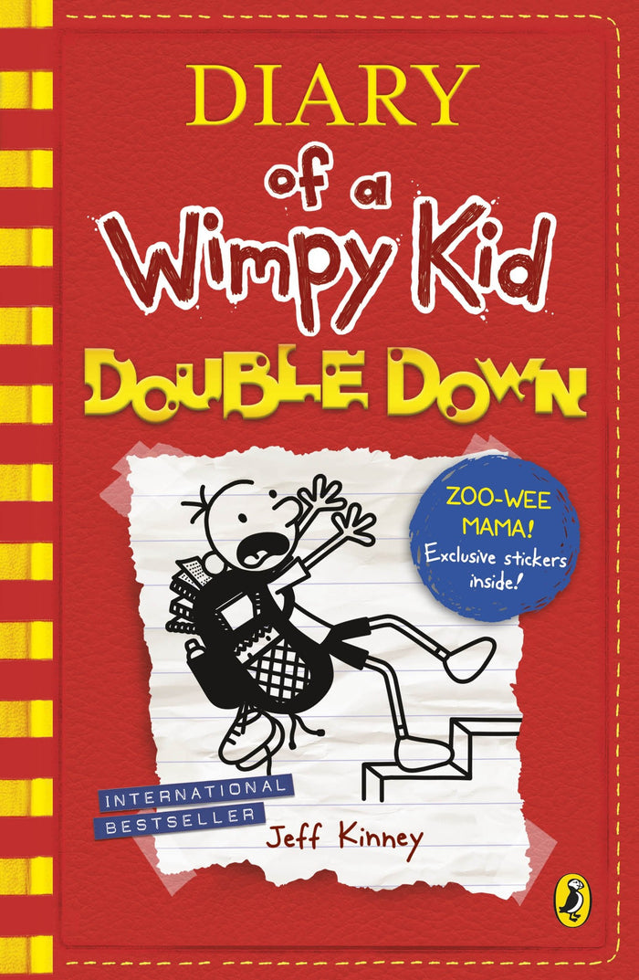 Diary of a Wimpy Kid: Double Down (Diary of a Wimpy Kid Book 11) by Jeff Kinney - Paperback cover