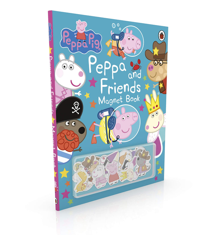 Peppa Pig: Peppa and Friends Magnet Book by Peppa Pig - Hardcover cover