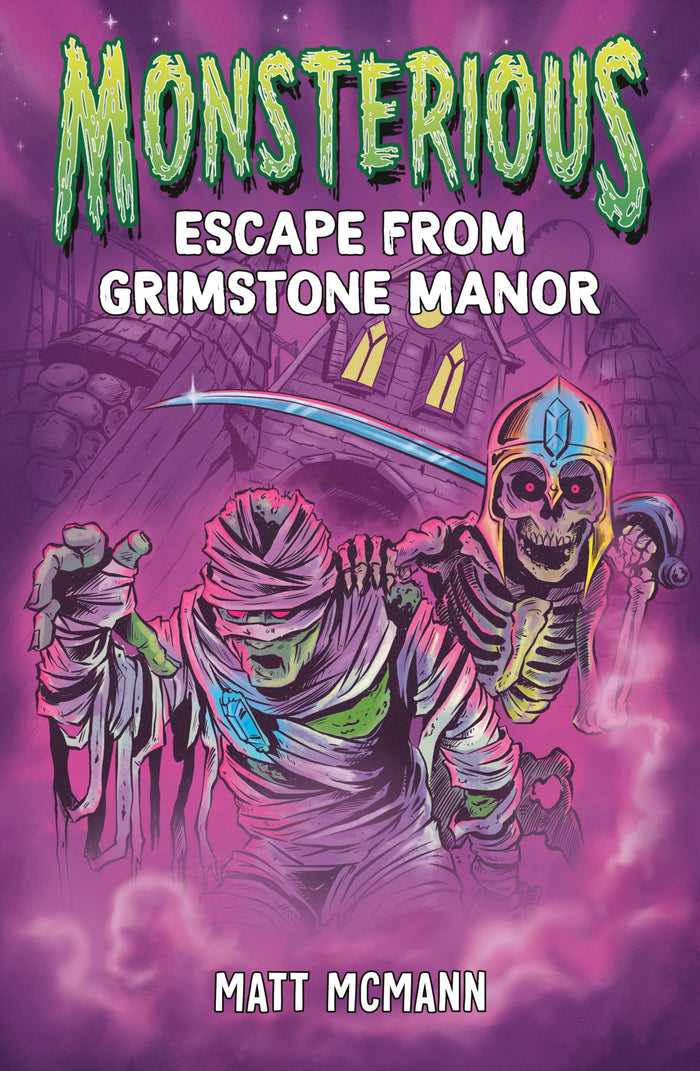 Escape from Grimstone Manor (Monsterious, Book 1) by Matt McMann - Paperback cover