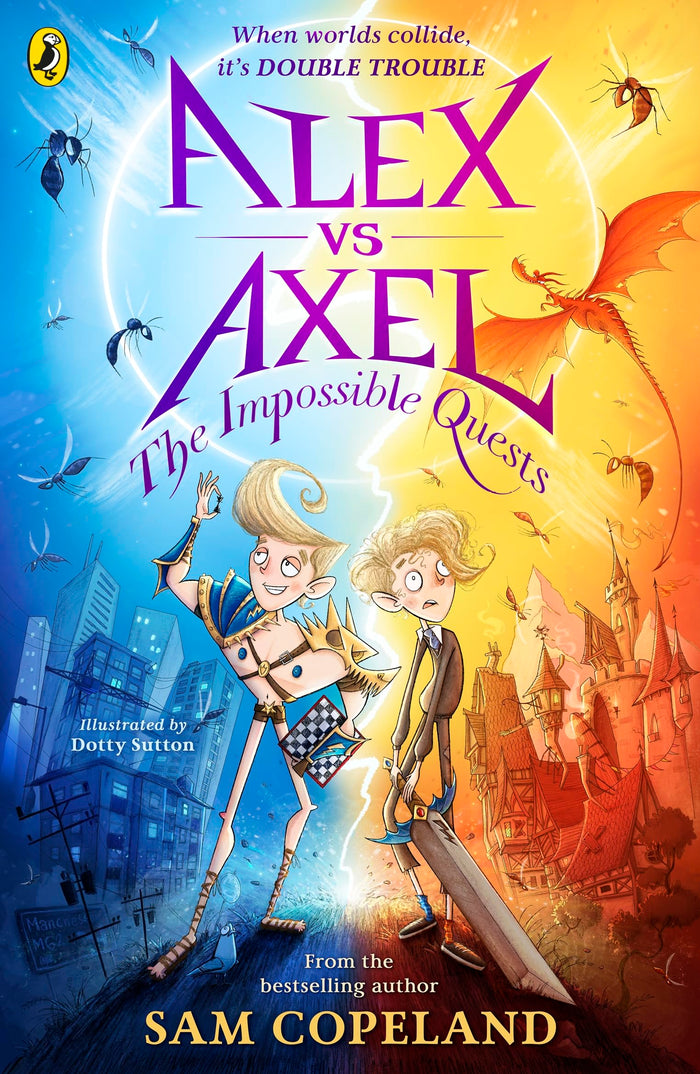 Alex vs Axel: The Impossible Quests by Sam Copeland - Paperback cover