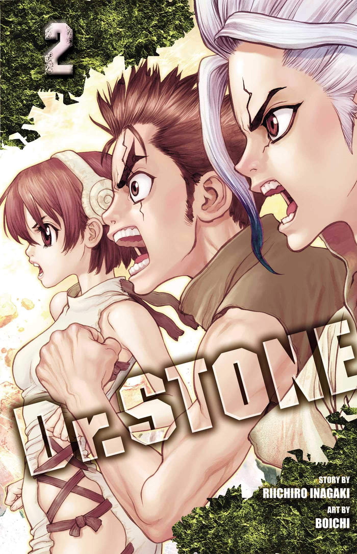 Dr. STONE, Vol. 2: Two Kingdoms Of The Stone World by Riichiro Inagaki - Paperback cover