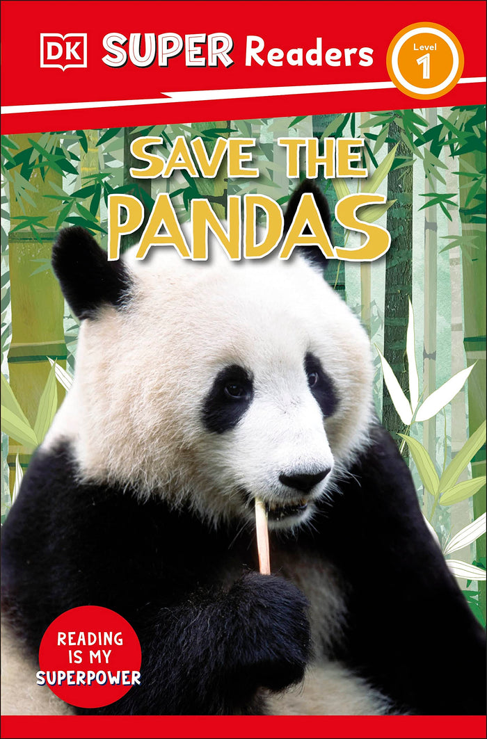 DK Super Readers Level 1 Save the Pandas - Paperback cover