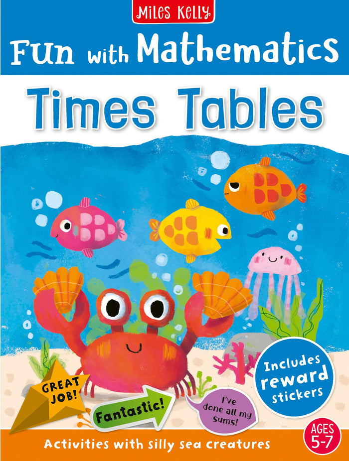 Fun with Mathematics: Times Table by Miles Kelly - Paperback cover