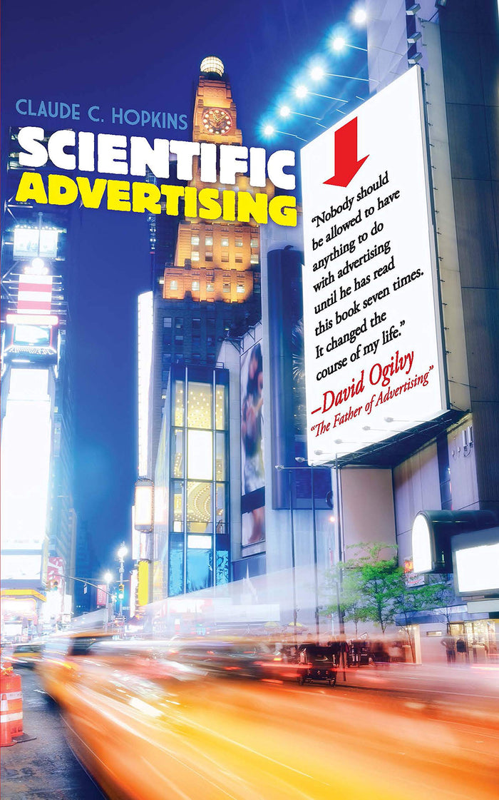 Scientific Advertising by Claude C. Hopkins - Paperback cover