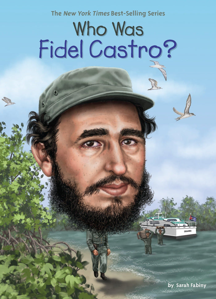 Who Was Fidel Castro? by Sarah Fabiny - Paperback cover