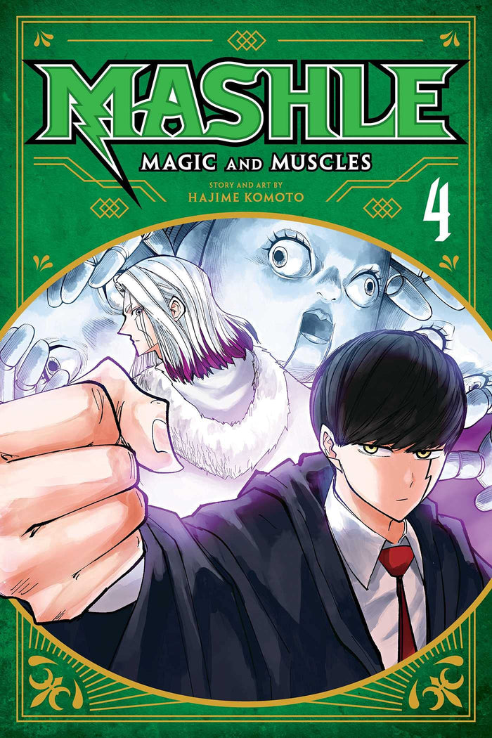 Mashle: Magic and Muscles, Vol. 4: Mash Burnedead And The Survival Of The Fittest by Hajime Komoto - Paperback cover