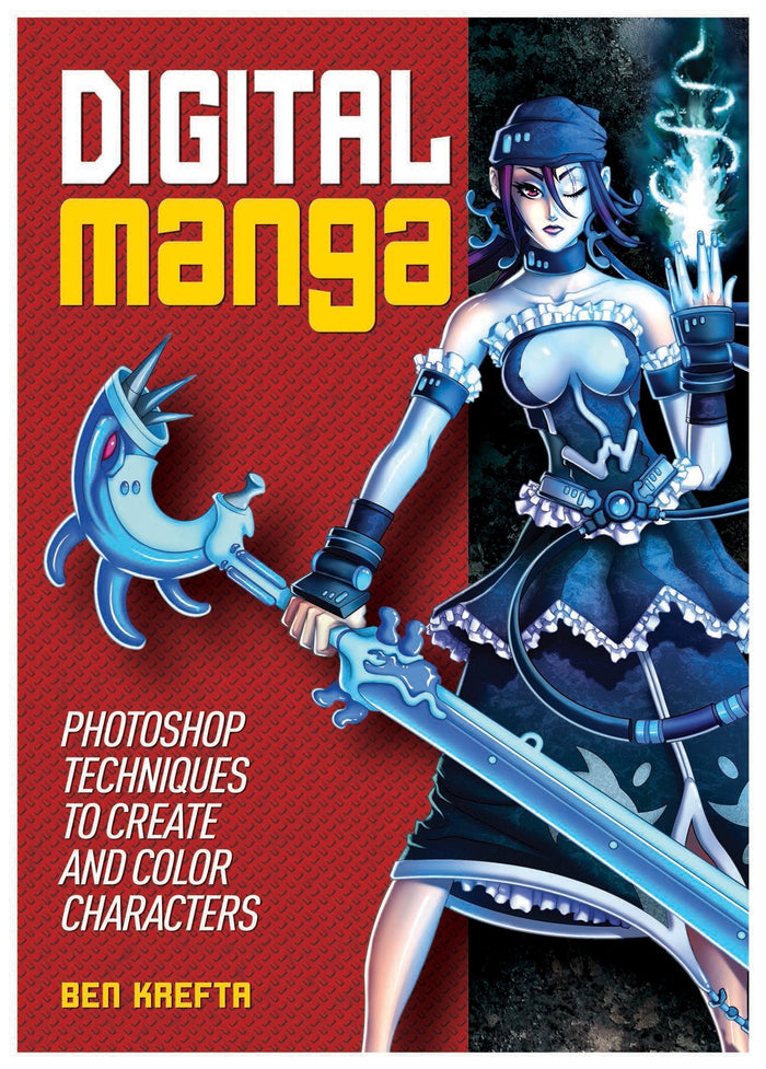 Digital Manga by Ben Krefta - Paperback cover