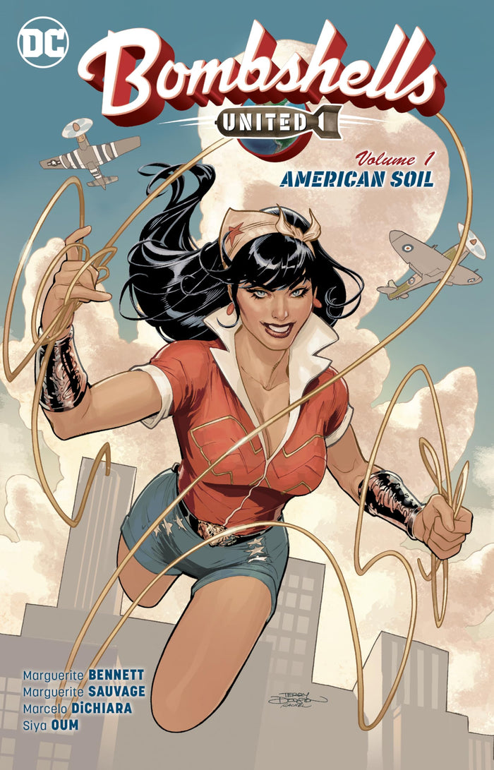 Bombshells: United Vol. 1: American Soil by Marguerite Bennett - Paperback cover