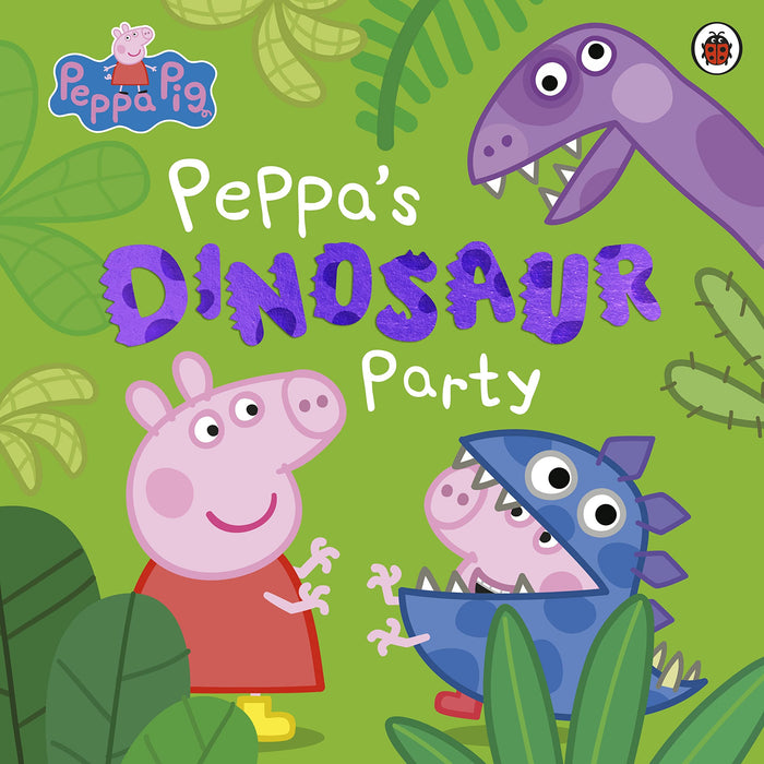 Peppa Pig: Peppa's Dinosaur Party by Lauren Holowaty - Paperback cover