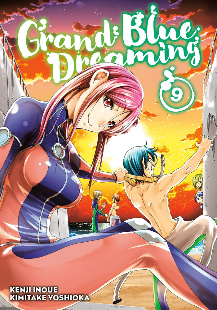 Grand Blue Dreaming 9 by Kimitake Yoshioka - Paperback cover