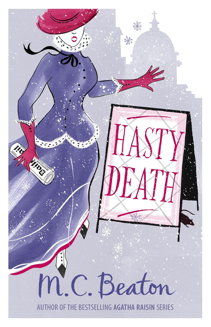 Hasty Death by M.C. Beaton - Paperback cover