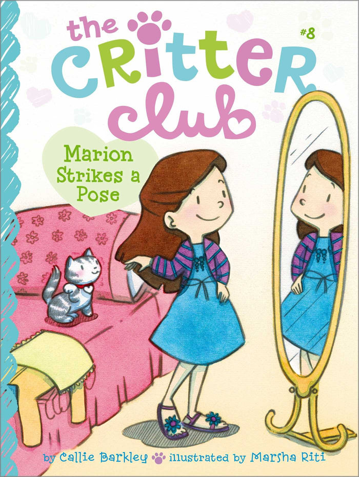 Marion Strikes a Pose (The Critter Club) by Callie Barkley - Paperback cover