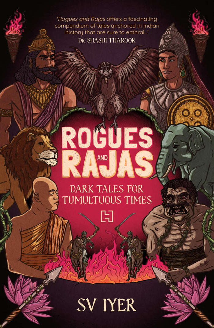 Hachette India Childrens Books ROGUES AND RAJAS by SV Iyer - Book cover