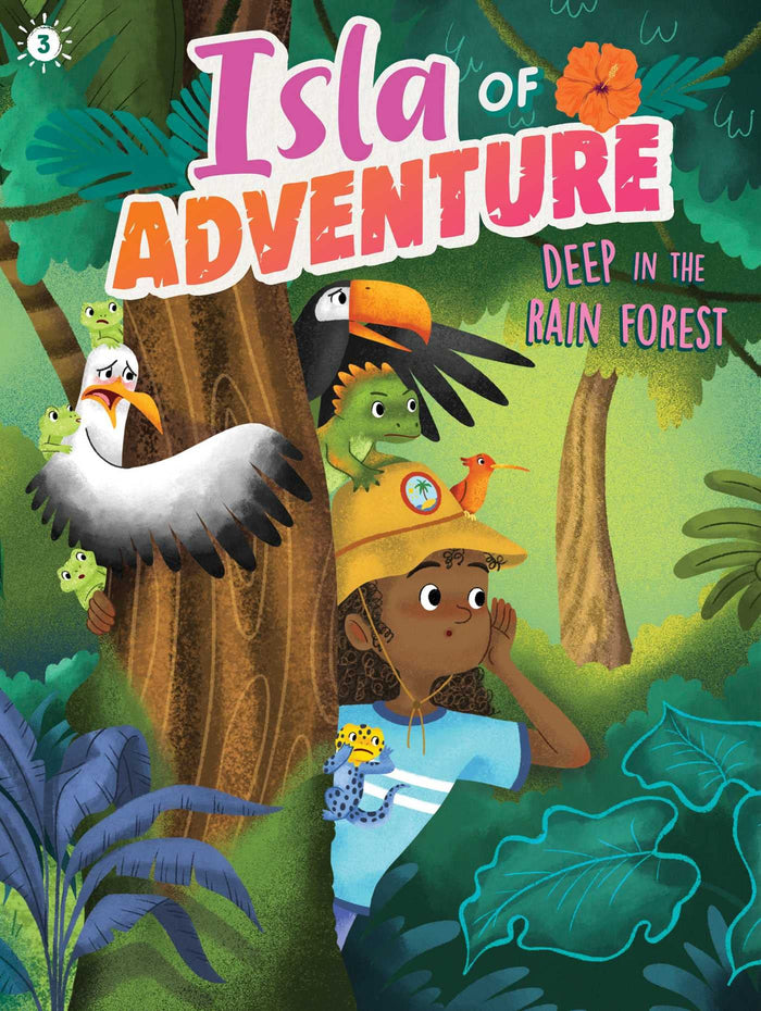 Deep in the Rain Forest (Isla of Adventure) by Dela Costa - Paperback cover