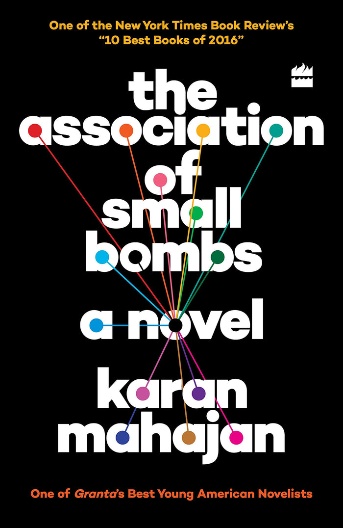 The association of small bombs by Karan Mahajan - Paperback cover