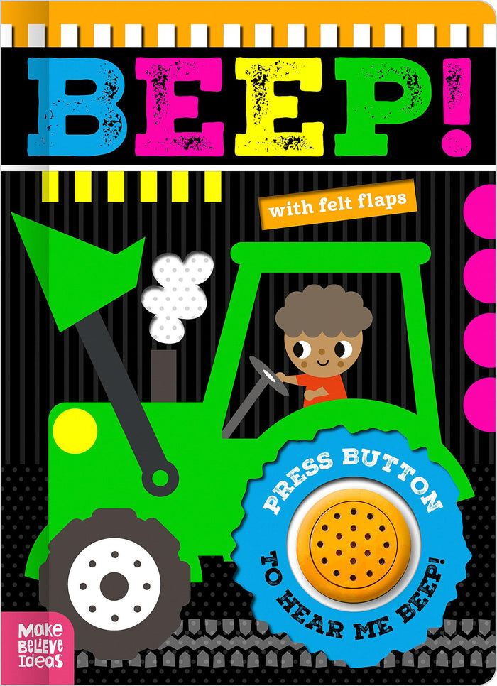 Front cover of the book 'Beep!' by Annie Simpson.