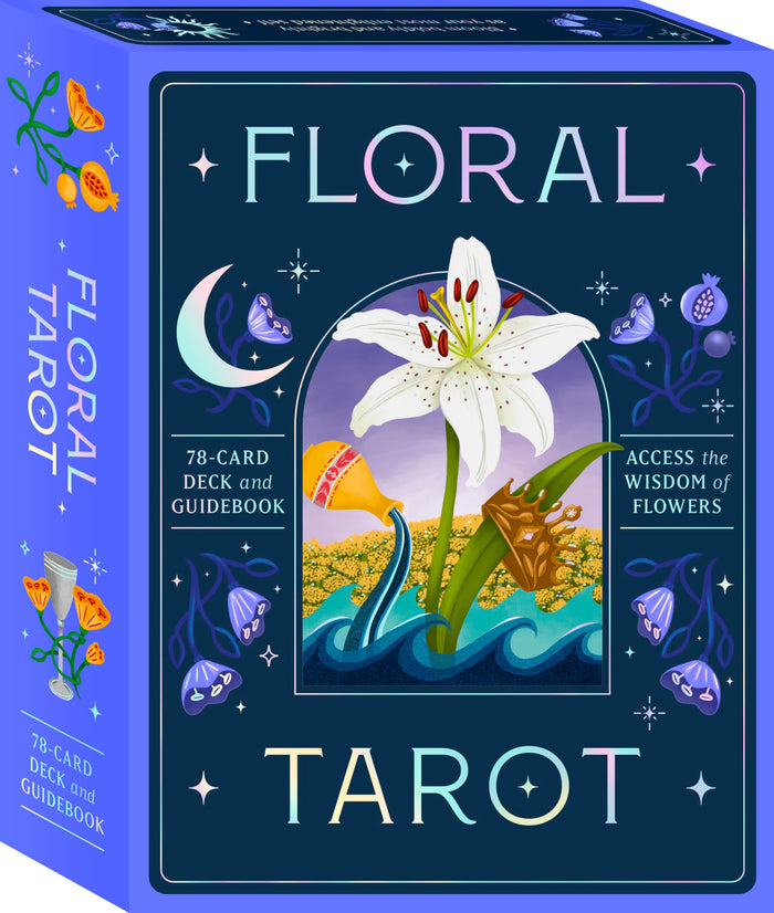 Floral Tarot: Access the Wisdom of Flowers: 78-Card Deck and Guidebook by Diana McMahon Collis - Cards cover
